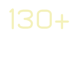 130+ Unique Organizations