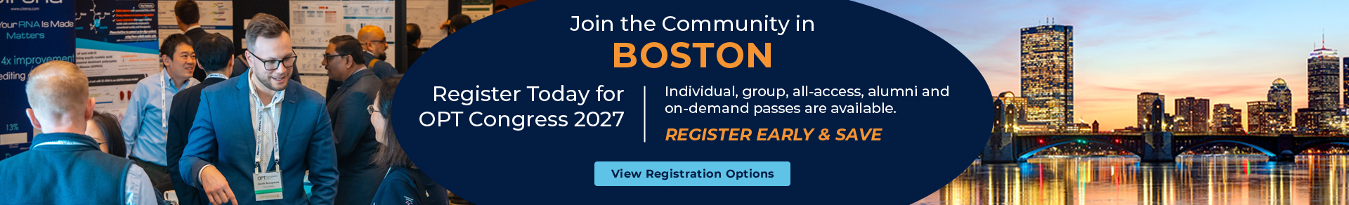 Join the Community in Boston - Registery Today