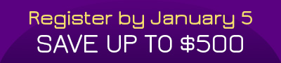 Register Early and Save