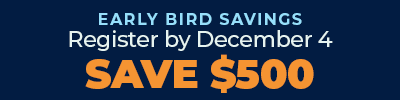 Register Early and Save